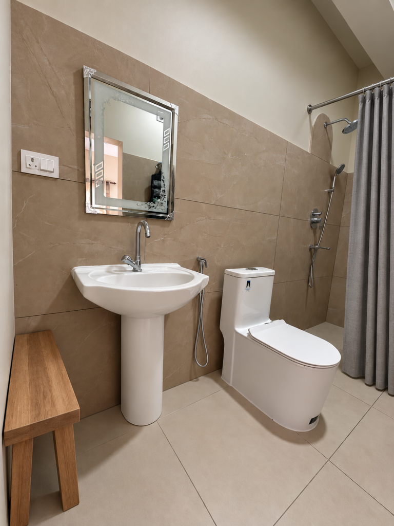 Greenkunja Guesthouse – Private bathroom